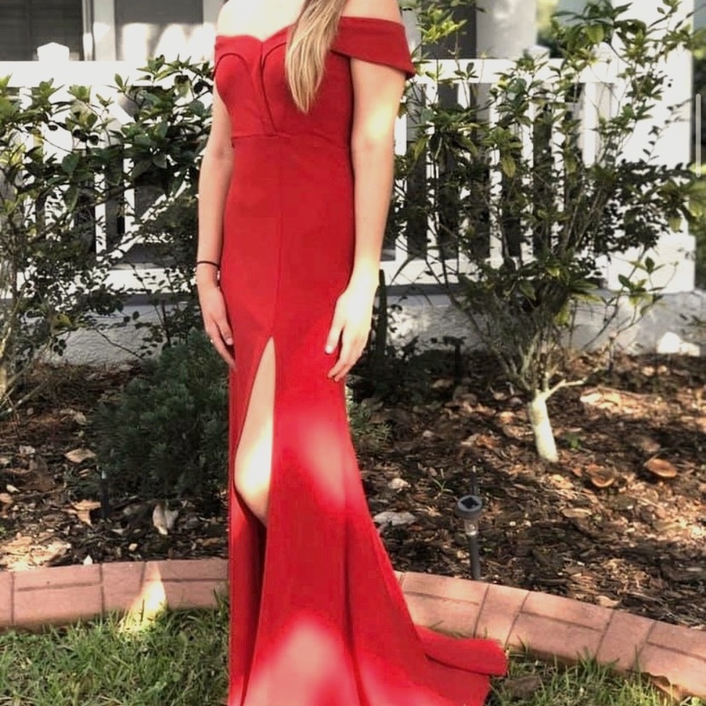 Speechless Formal Off The Shoulder